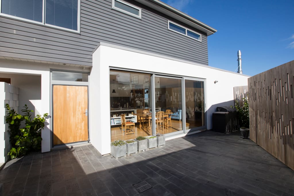 Front courtyard