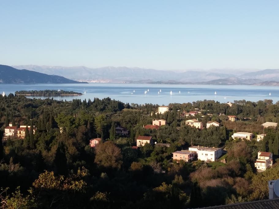 Breathtaking view for your morning coffee or evening wine.
