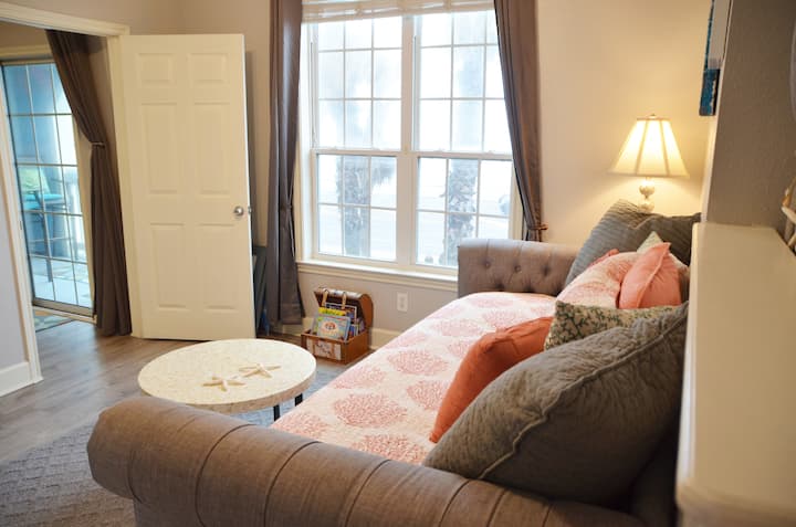 Dhomë gjumi Coral Trundle me pamje nga plazhi dhe oqeani