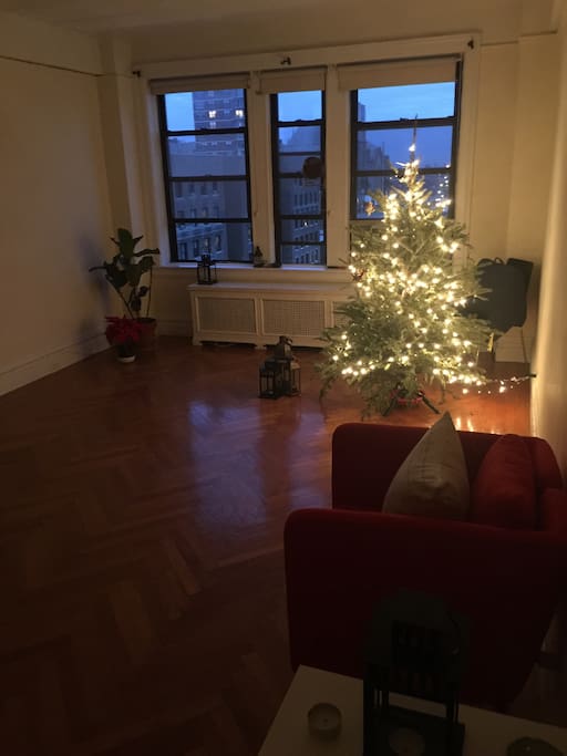 Chair and living room!