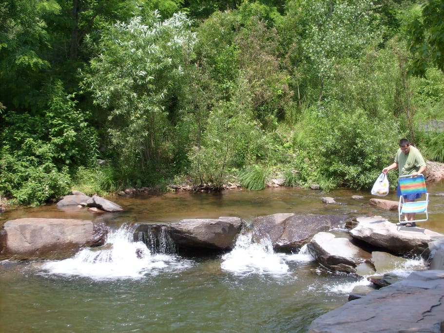 Swimming Hole where locals cool off
