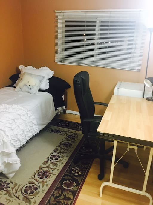 This in the room in which you will be staying.