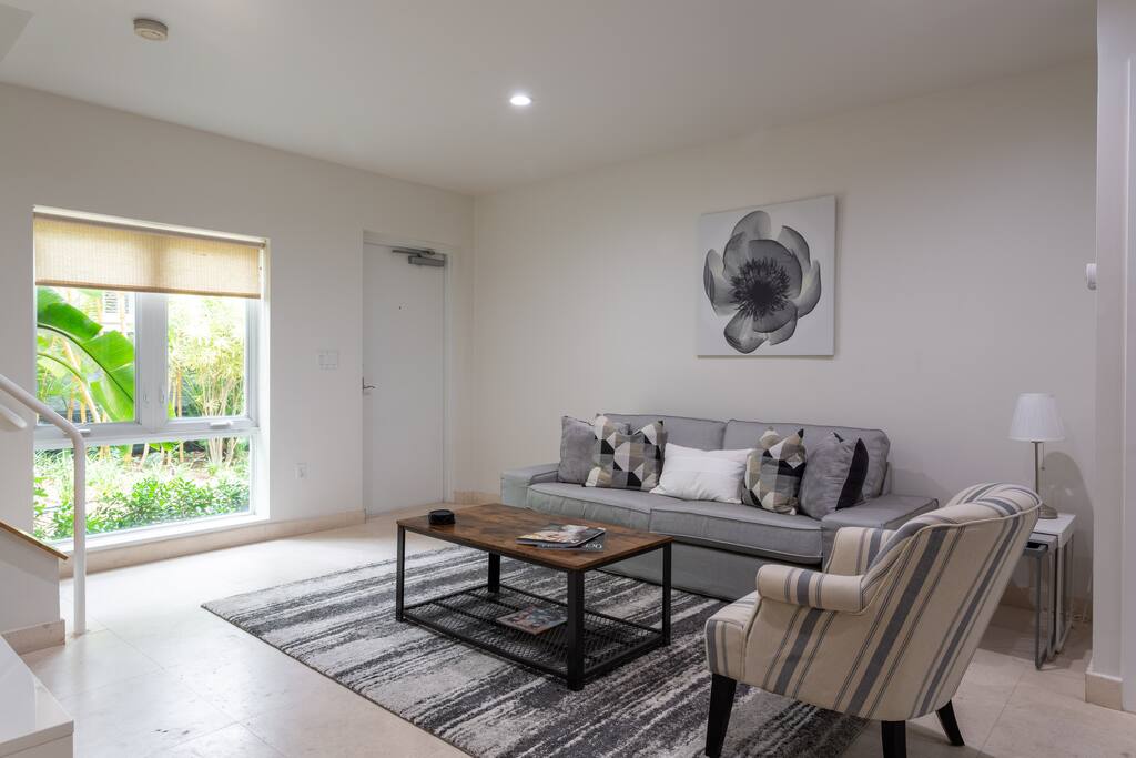 The living room