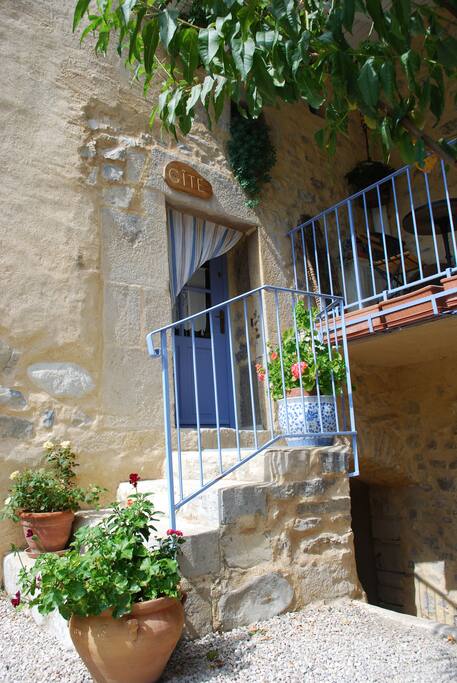 Entrée du gîte