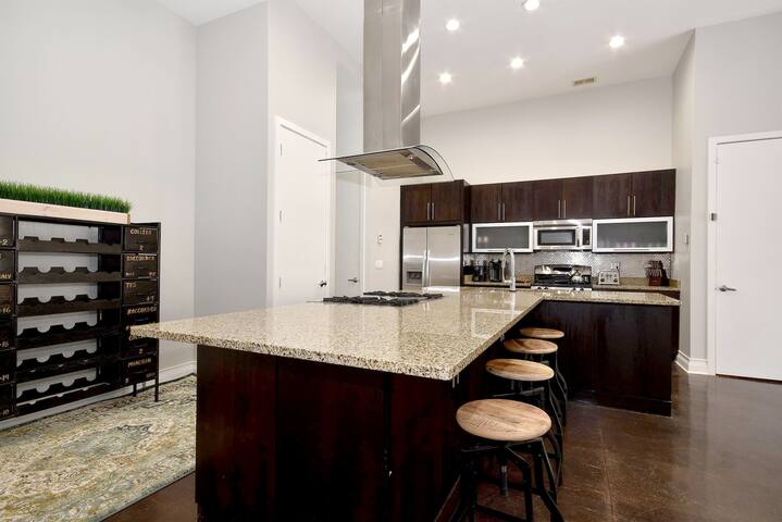 Fulton Market Industrial Modern Designer Loft gallery image 2