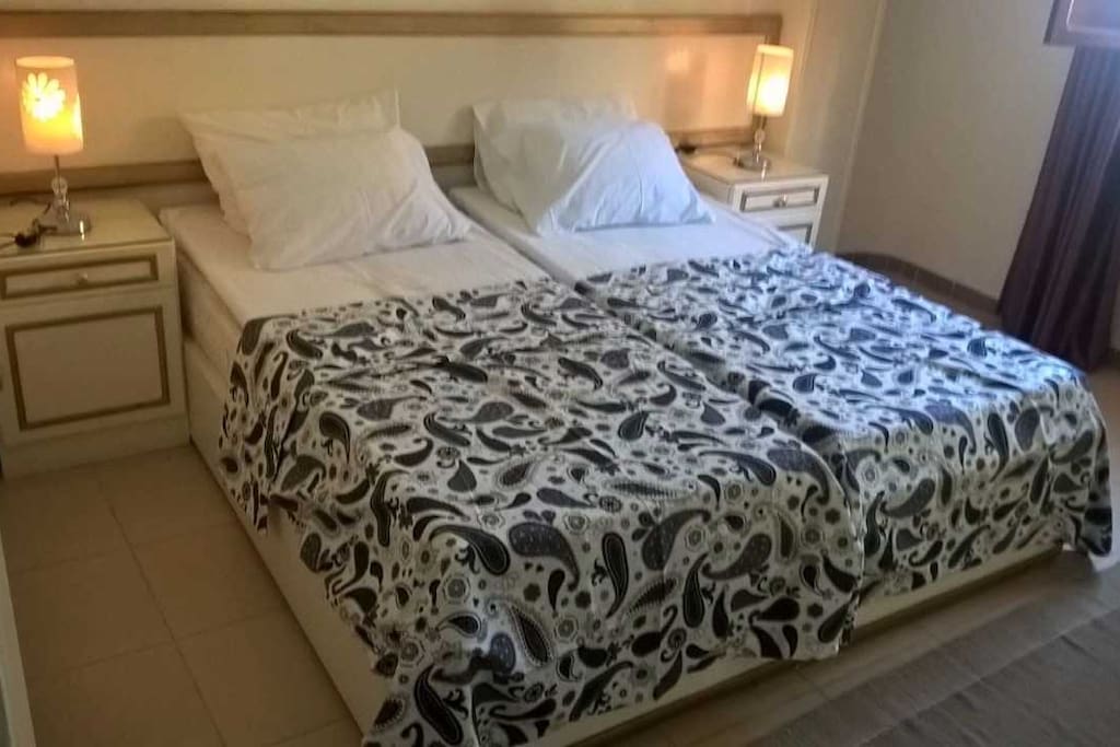 The master bedroom