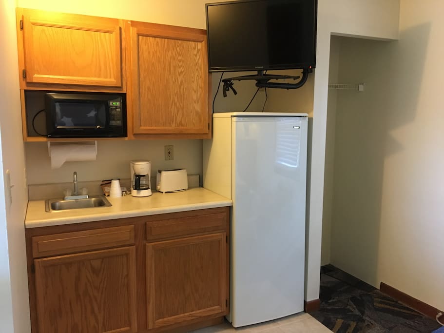 All rooms have kitchenettes
