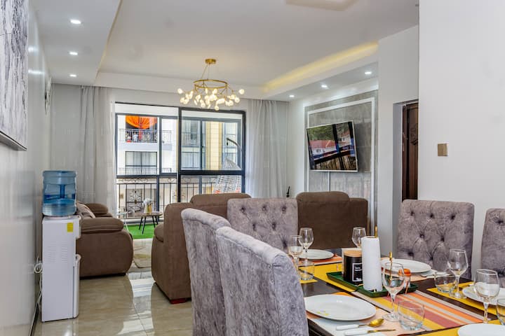 Silver Harbor Kilimani 3bdrm With Heated Pool - Nairobi