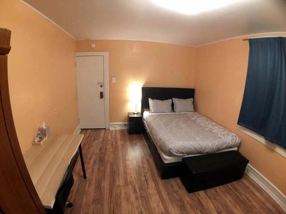 New hardwood floor gives a luxurious experience.