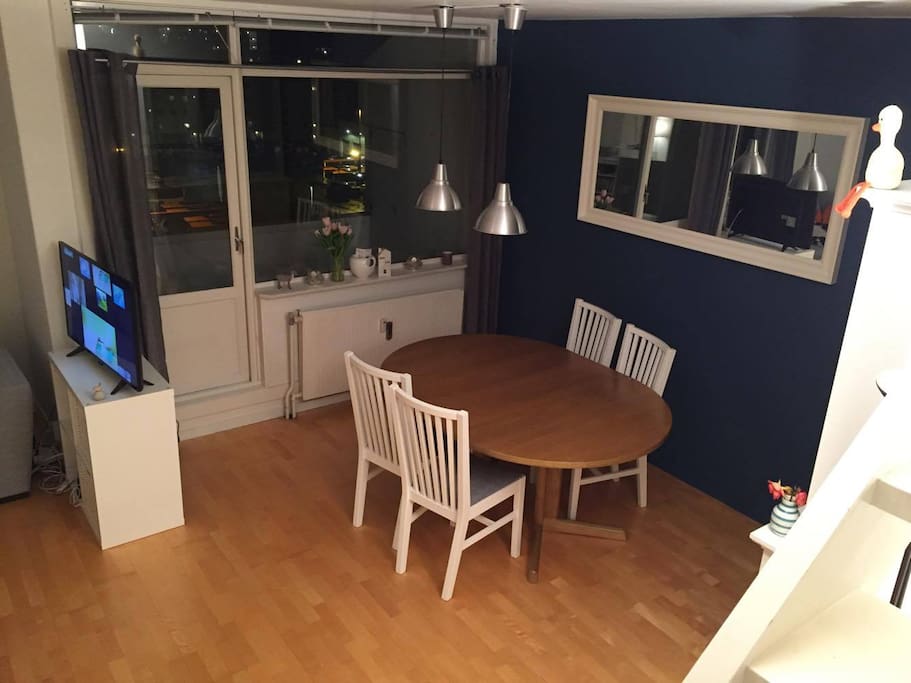 Diningtable in the living room