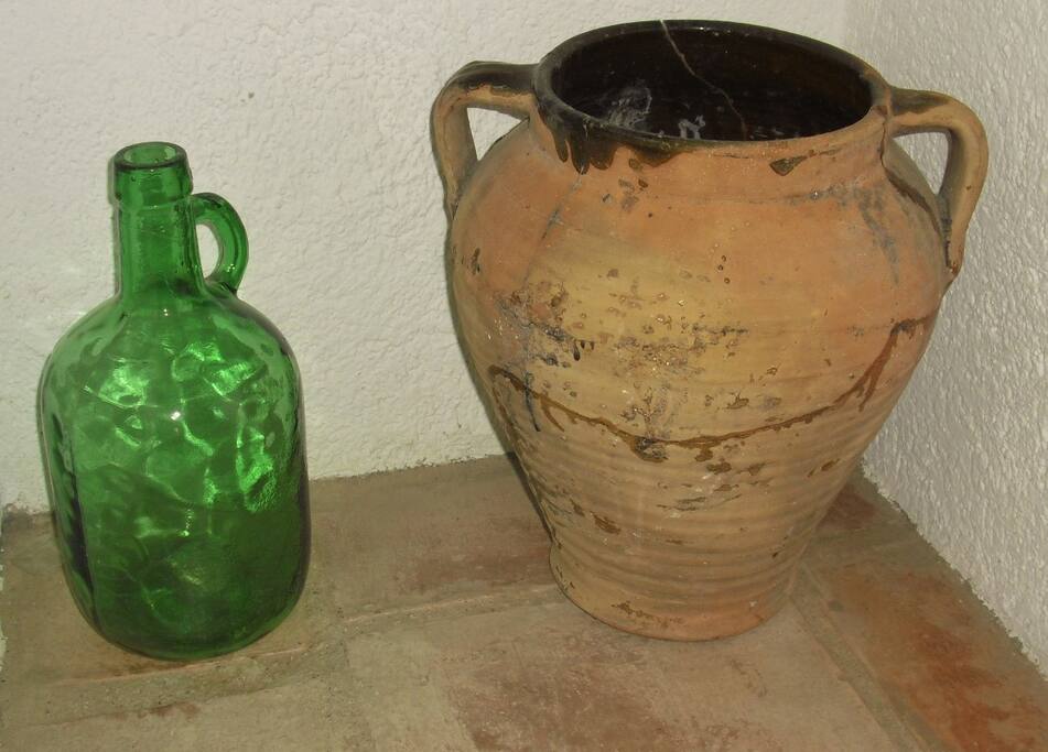 There are lots of beautiful things that I've collected dotted around the house