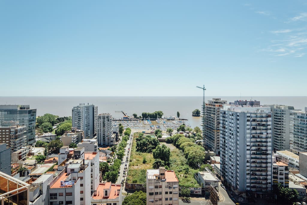 View from terrace