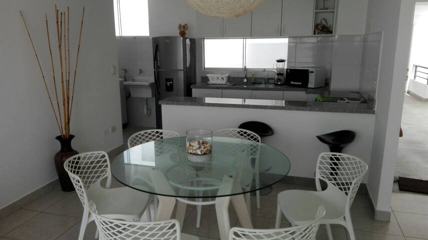Asia, Beach apartment, three blocks from the boulevard