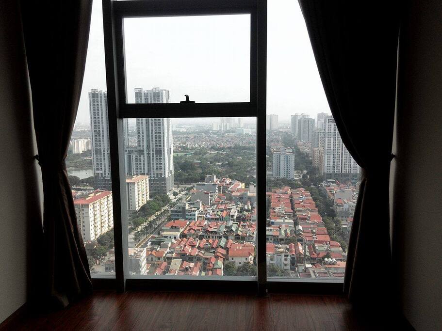 Drop down window - breathstaking view