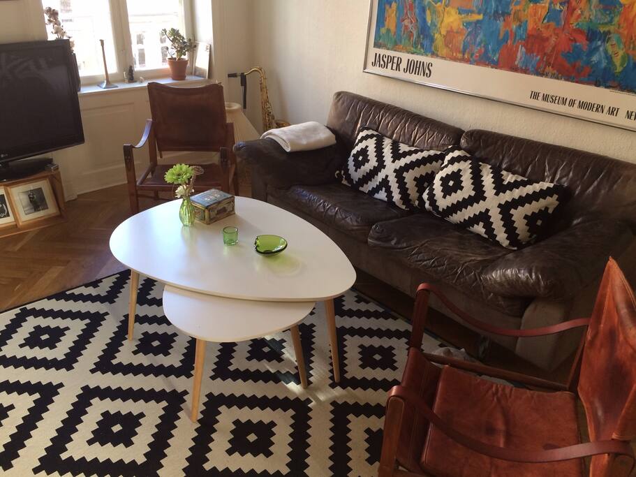 The living room