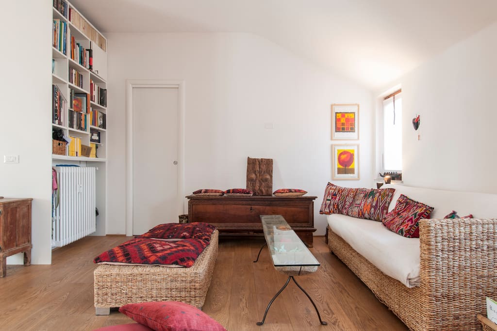 Living room with sofa