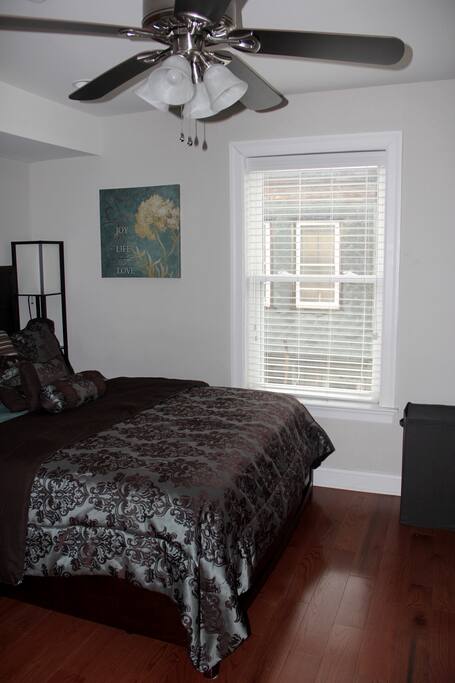 Room comes with a closet