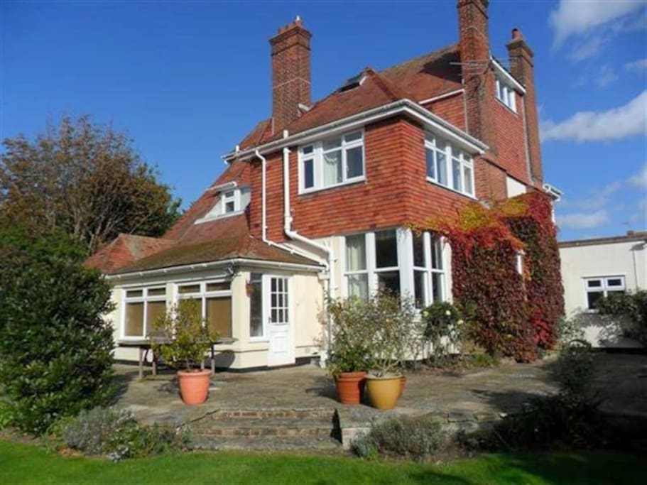 View of back of house from garden