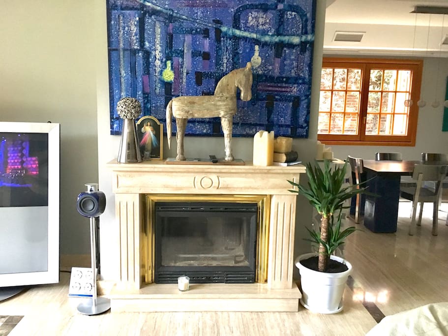 Firewall at living room