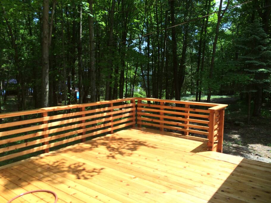 Deck to watch the Sunrise