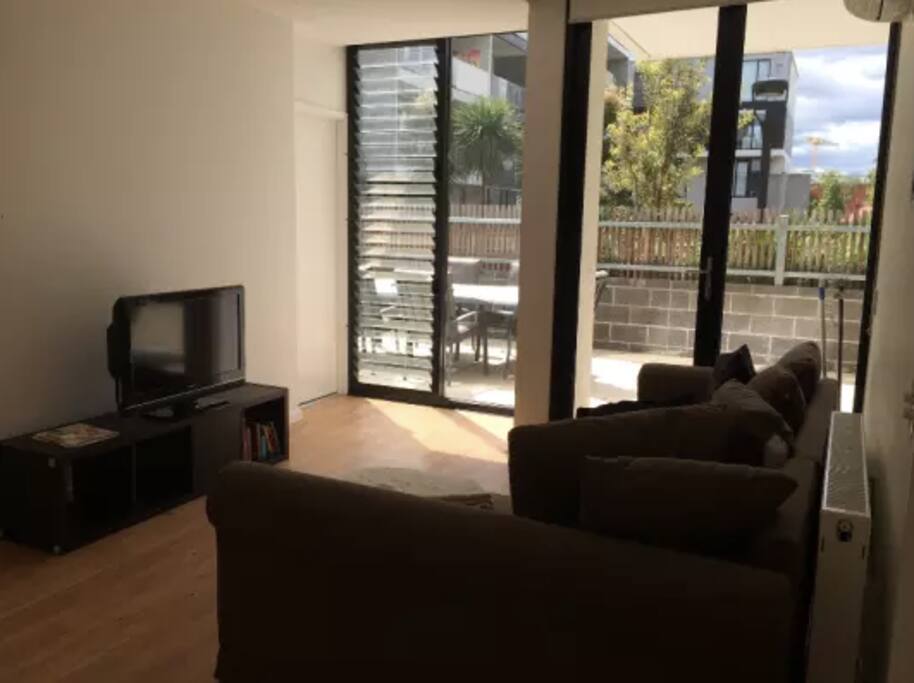 The living area.