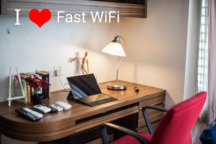 Workspace evidence from ★PROMO★ Homey Place Near Twin Towers | KLCC | WIFI