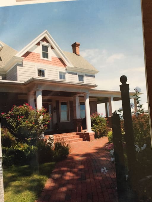 Front of house on Choptank Avenue