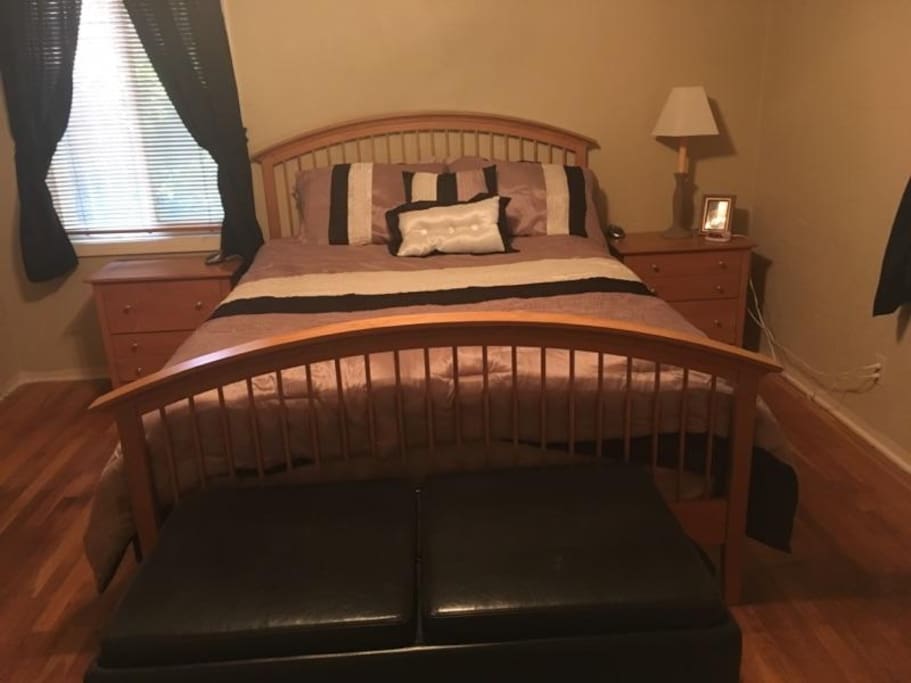 Front View of Bed