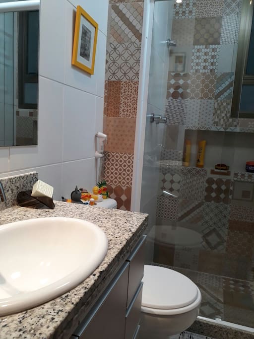 Private bathroom for guests