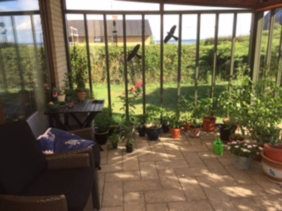 Overdækket terrasse