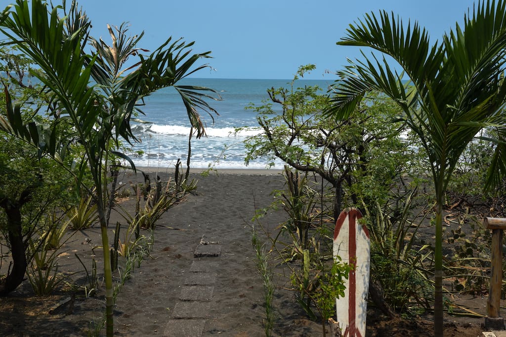 Walk way to the beach