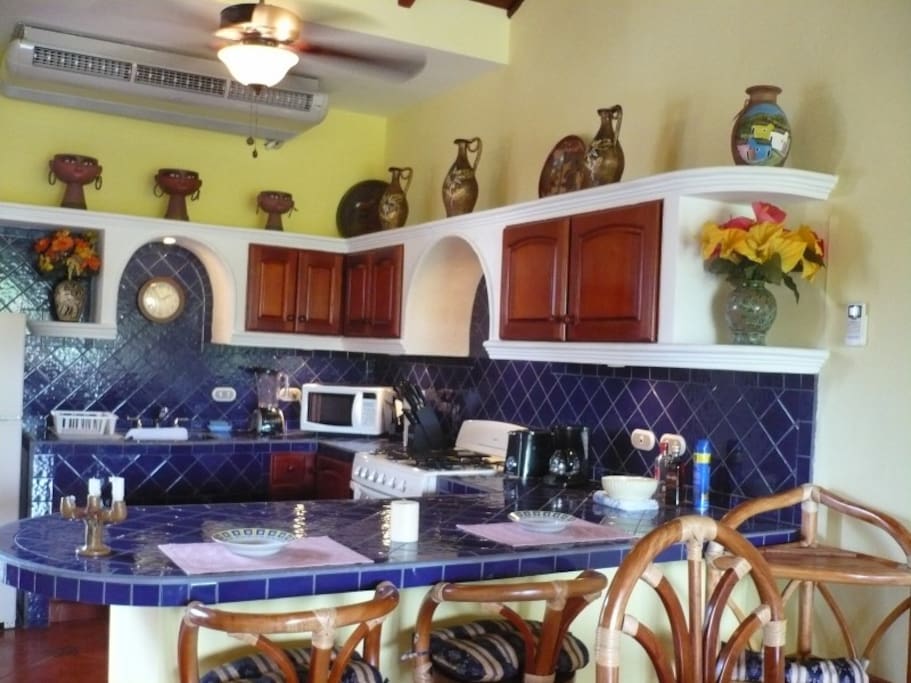 Fully equipped kitchen