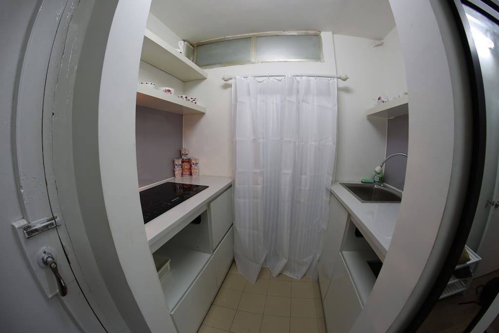 Kitchen with sink
