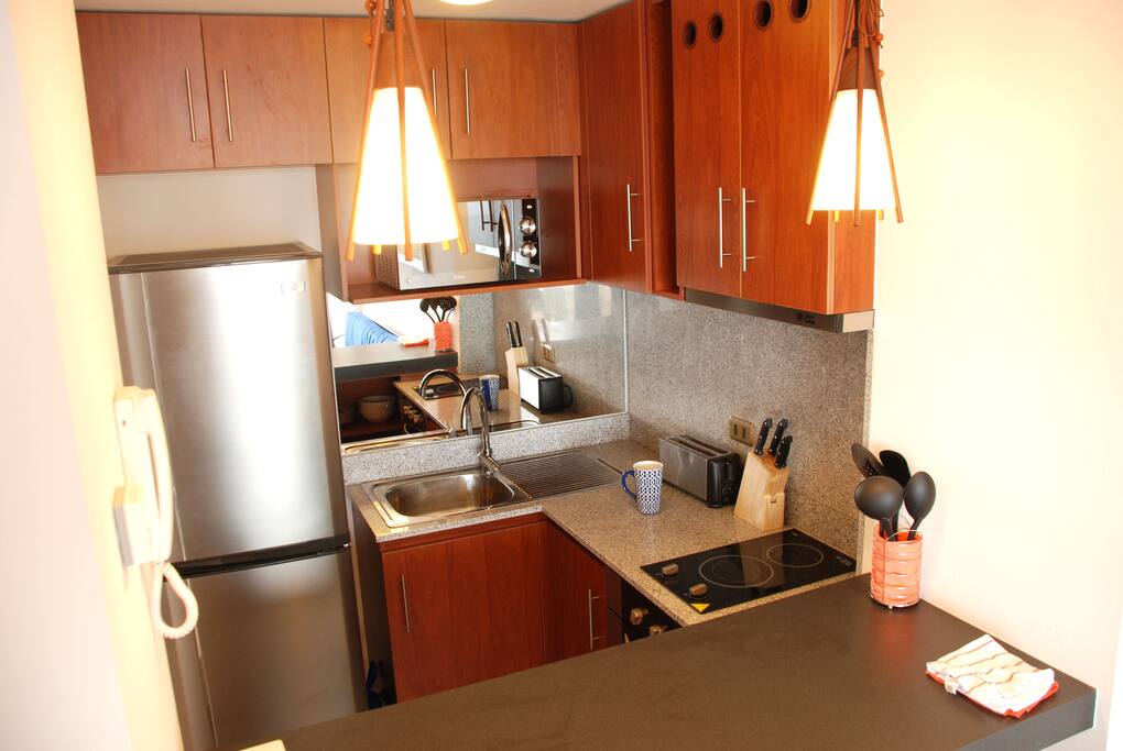 Cocina 100% equipada