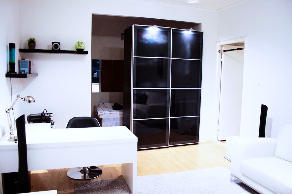 The living room