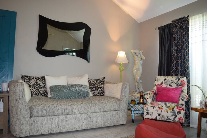 Charming, Colorful, Coastal Abode
