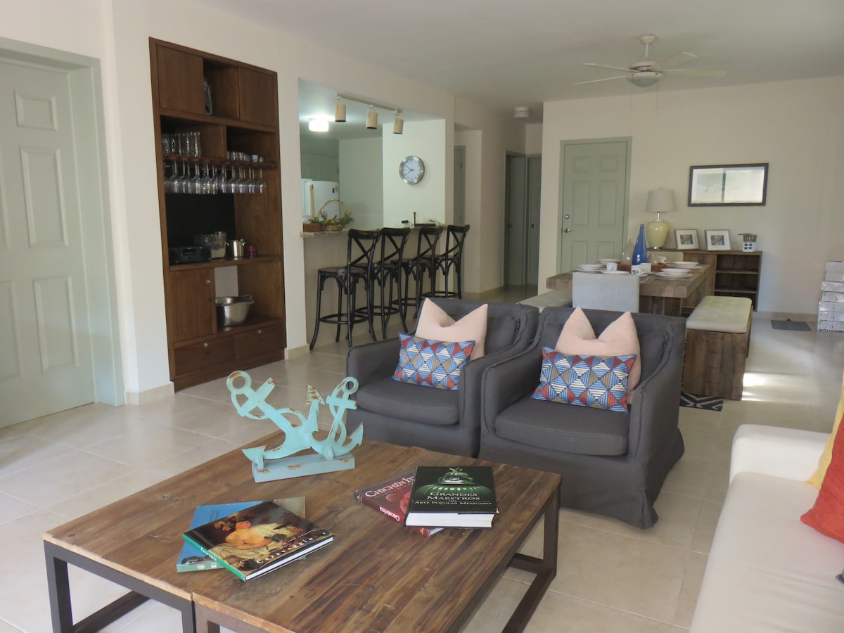 Propiedad de Airbnb exitosa: Cozumel one block from the sea and with a private terrace en Cozumel