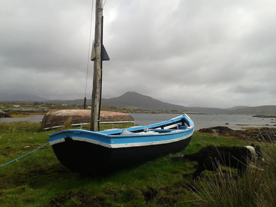 Cashel bay and mountain