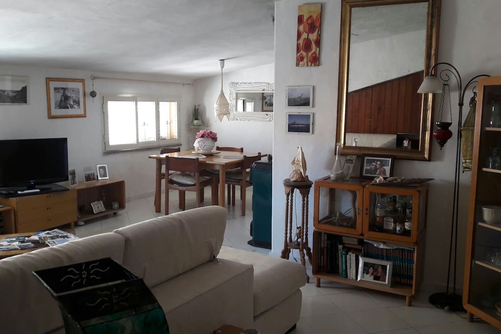 l'appartamento visto all'ingresso