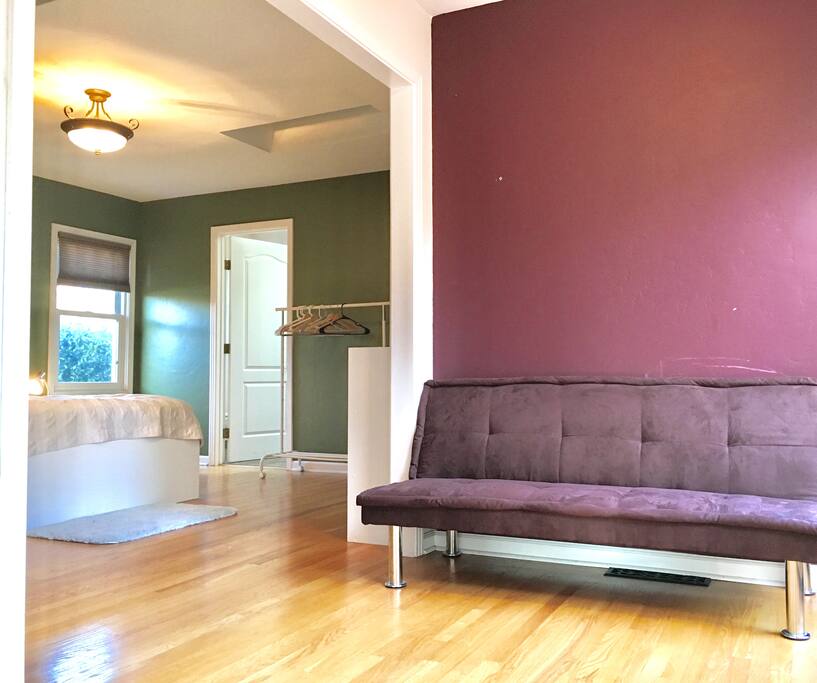 Master bedroom entrance