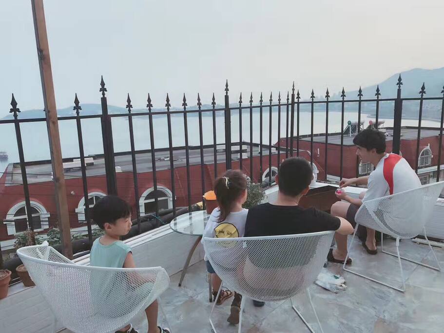 观海平台,可烧烤