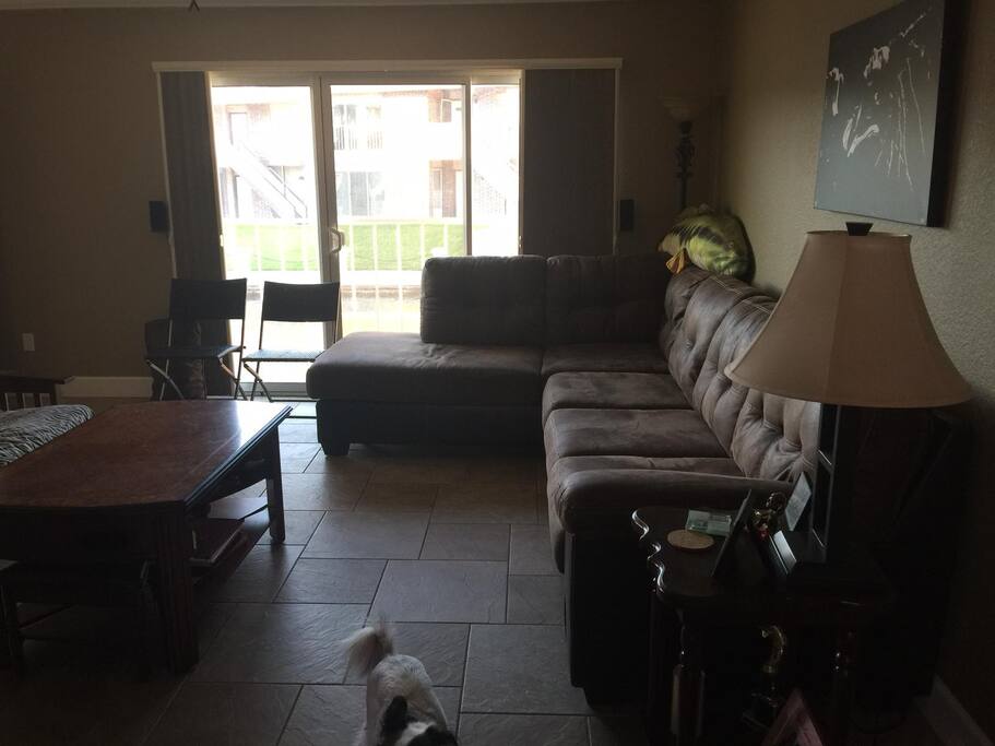 Partial living room