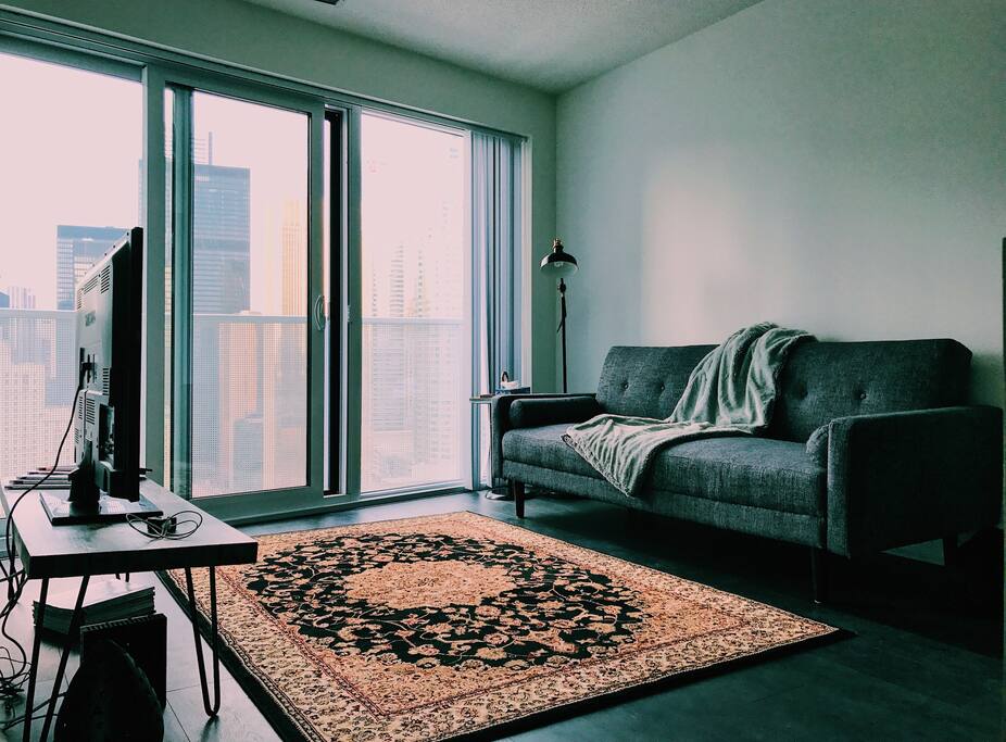 Spacious and Stylish Living Room