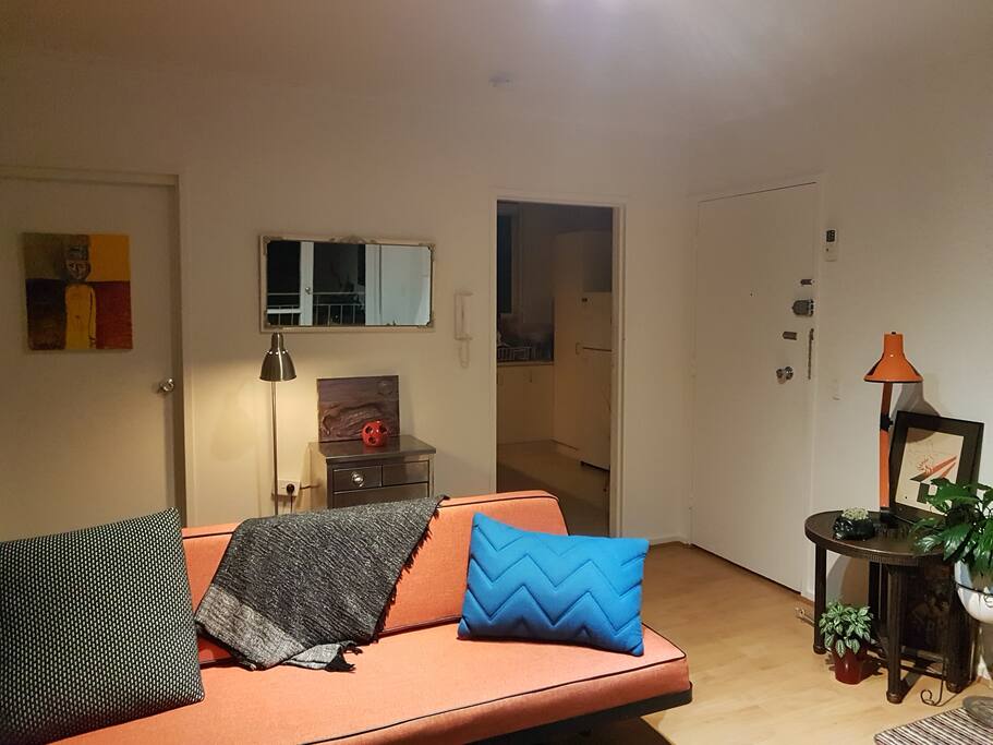 general view of the entrance to the house kitchen etc