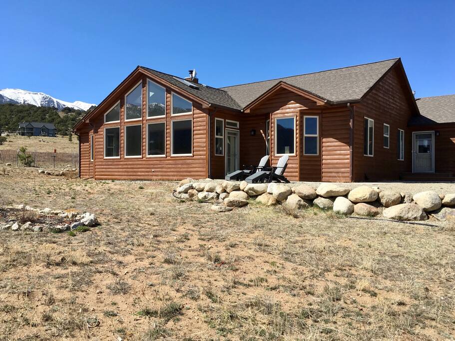 front of the house