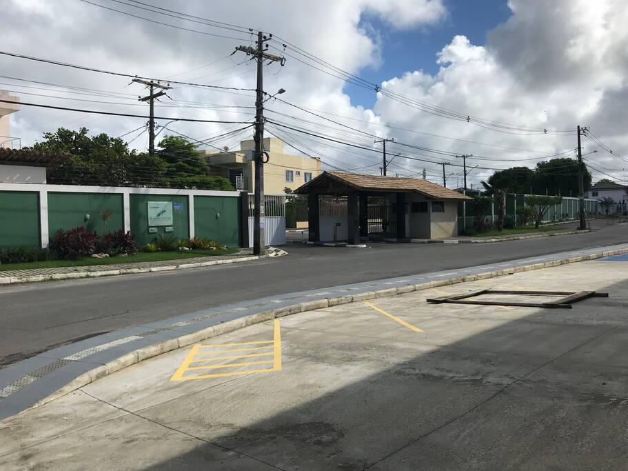 Portaria e entrada do Condomínio