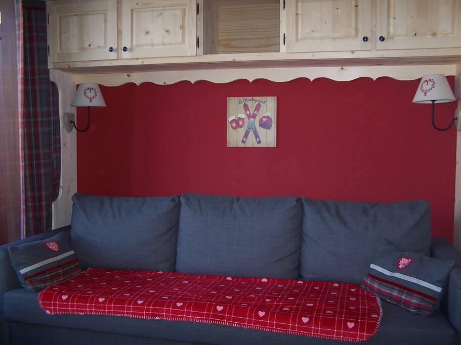 salon cosy et confortable