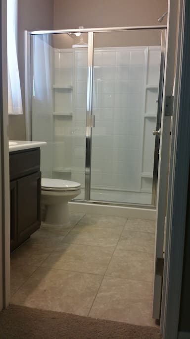 Attached bathroom