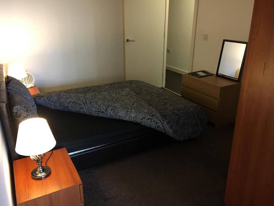 One of the two double bedrooms in the property. Both good sizes