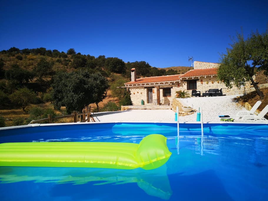View from the pool